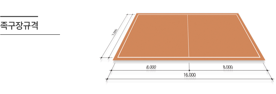 족구장규격